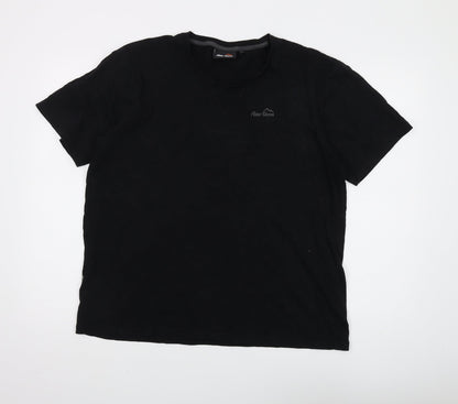 Peter Storm Men's Black Large Cotton T-Shirt