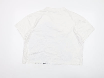Unisex Adults UK Size M Disney White Basic T-Shirt