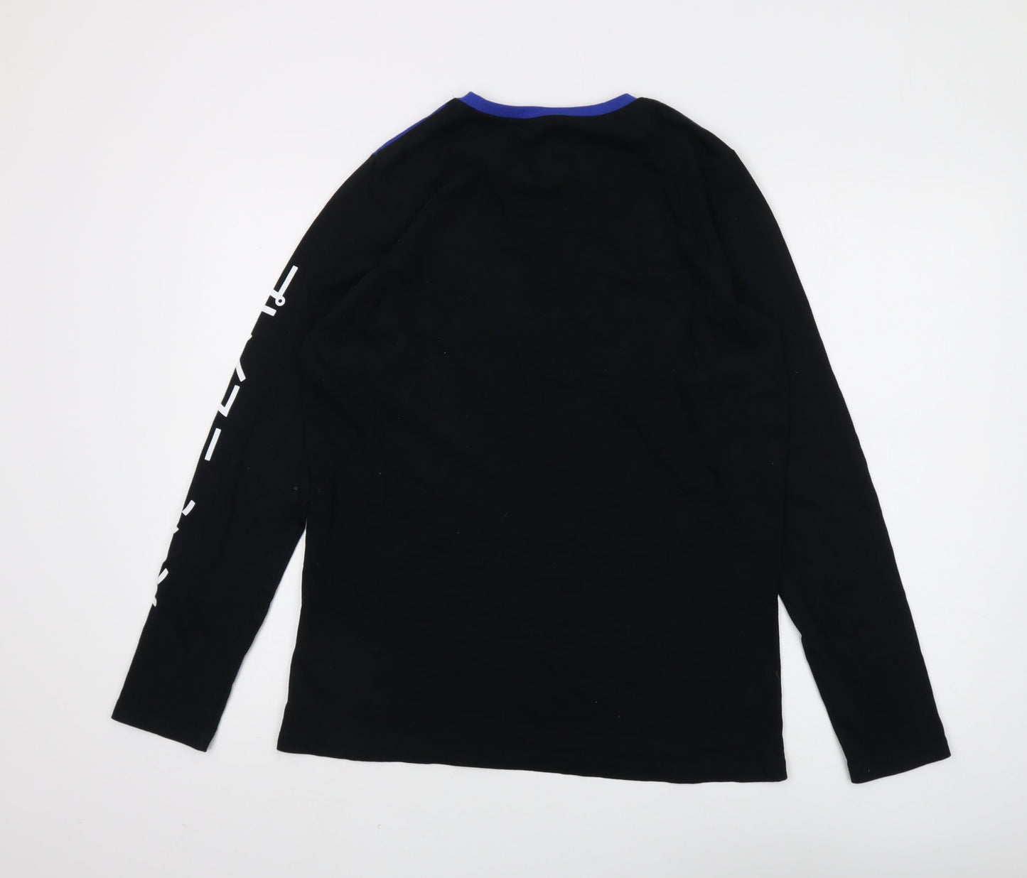 Marks and Spencer Boys PlayStation Graphic Tee, Black/Blue, 16 Years