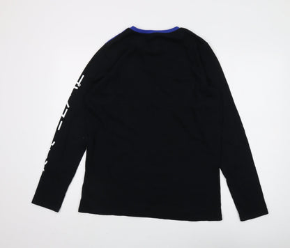 Marks and Spencer Boys PlayStation Graphic Tee, Black/Blue, 16 Years