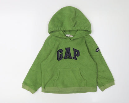 GAP Boys Green Pullover Hoodie - 4 Years