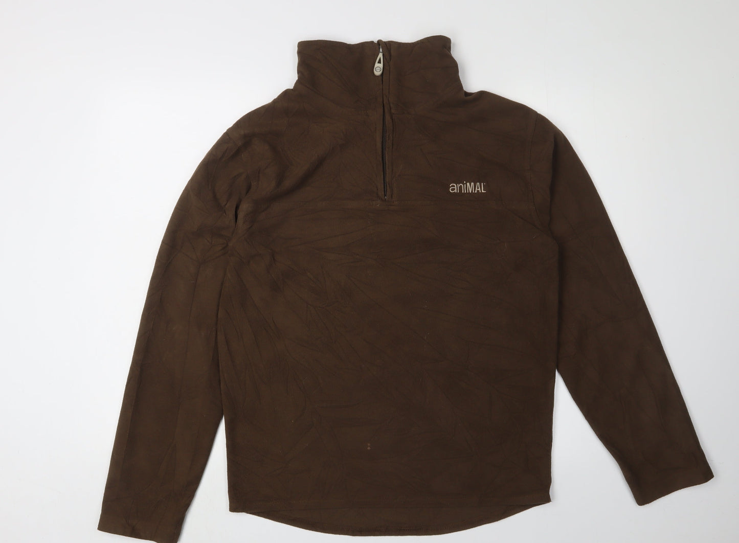Mens UK Size S Animal Brown Pullover Sweatshirt