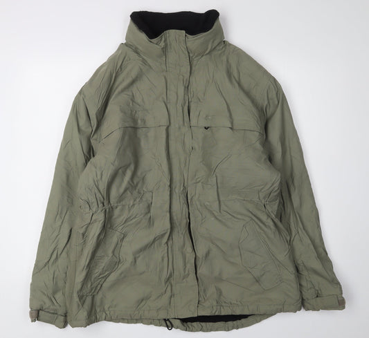 Mens UK Size 2XL Hawkshead Green Rain Coat