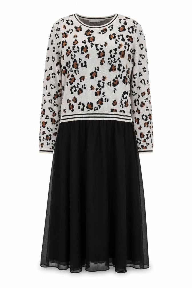 Oui Women's Multicoloured Jumper Dress Size 10