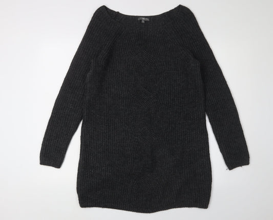 Gap Women's Black S Jumper Dress, Acrylic Wool Knit