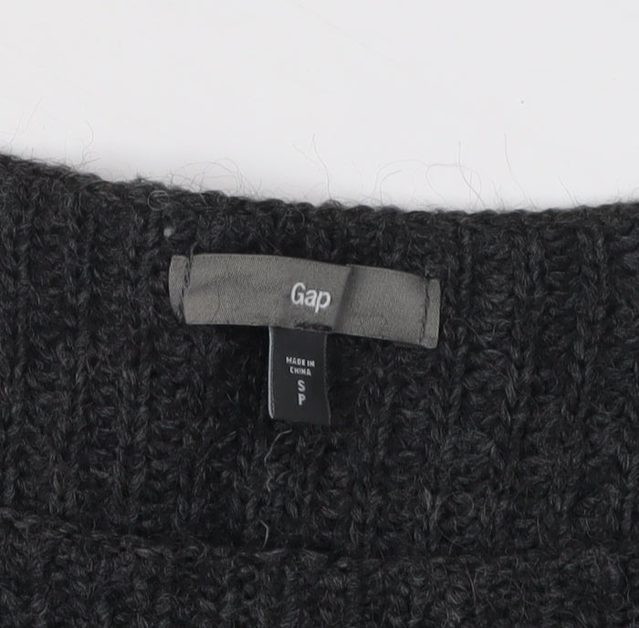 Gap Women's Black S Jumper Dress, Acrylic Wool Knit