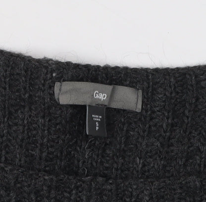 Gap Women's Black S Jumper Dress, Acrylic Wool Knit