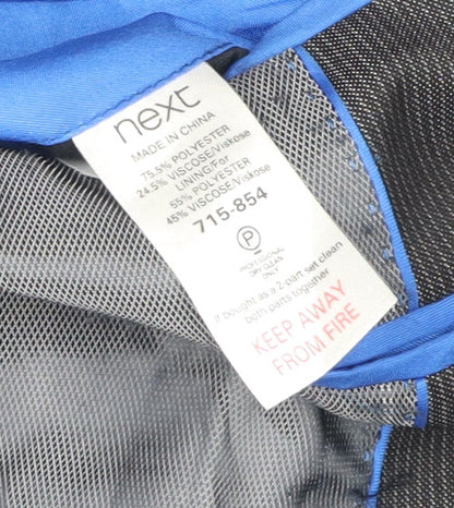 Mens UK Size 40 NEXT Regular Black Suit Jacket