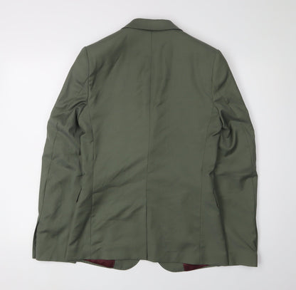 Mens UK Size 34 Feraud Regular Green Suit Jacket