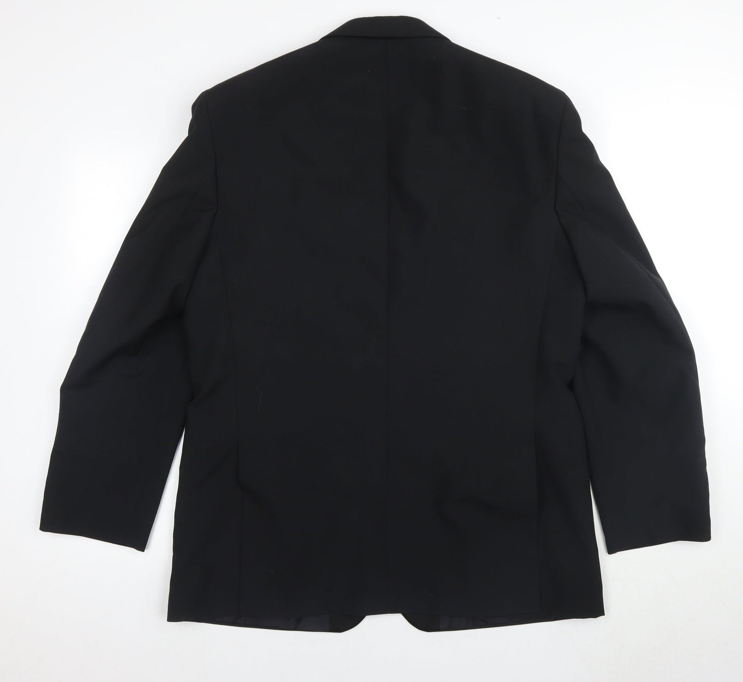 Mens UK Size 42 Burton Regular Black Suit Tuxedo