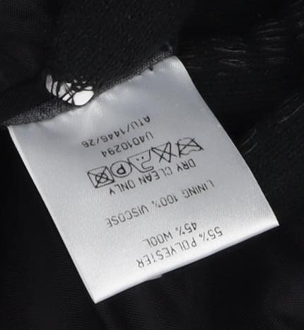 Mens UK Size 42 Burton Regular Black Suit Tuxedo