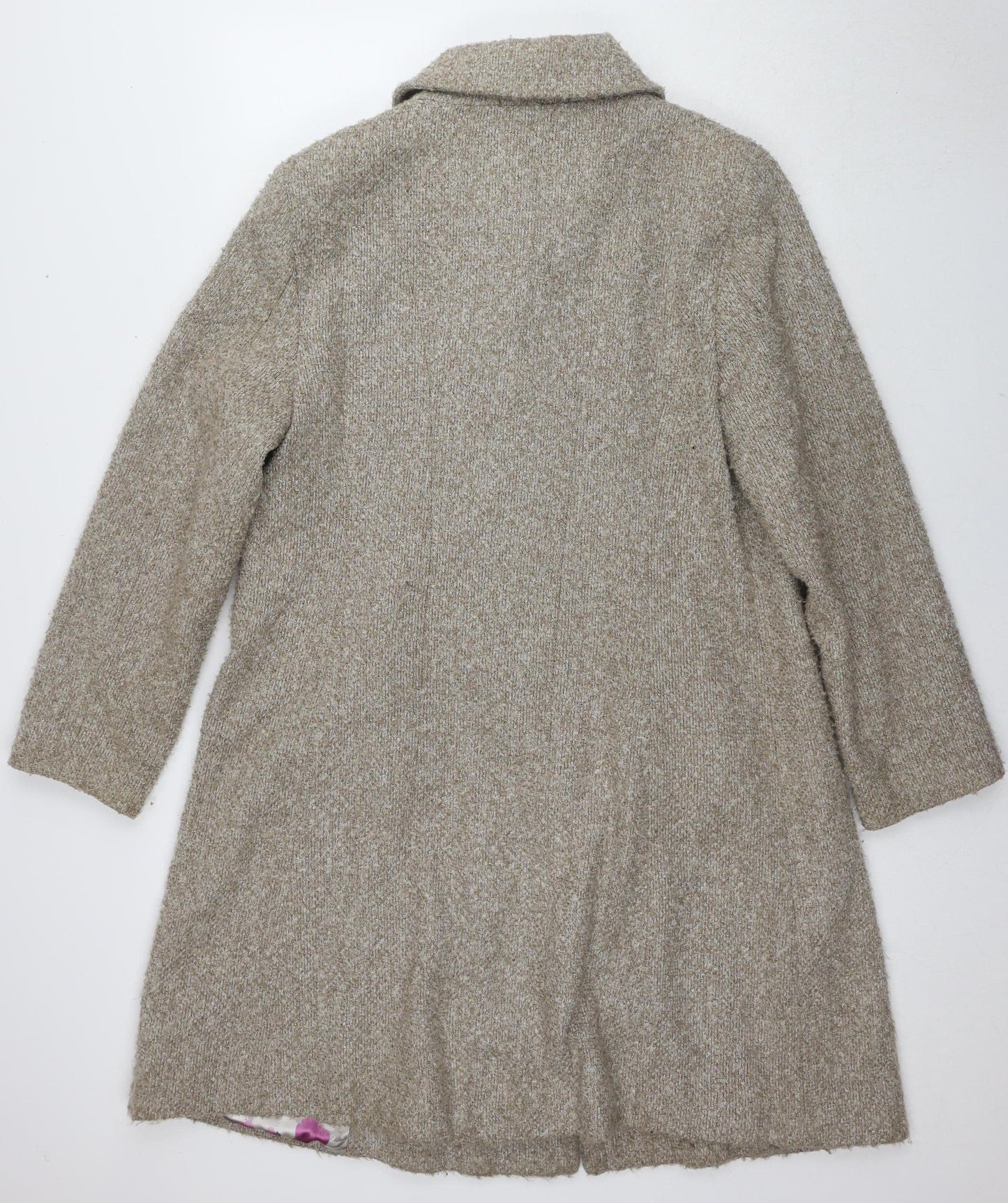 Womens UK Size 18 Marks and Spencer Beige Basic Jacket