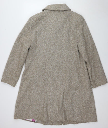 Womens UK Size 18 Marks and Spencer Beige Basic Jacket