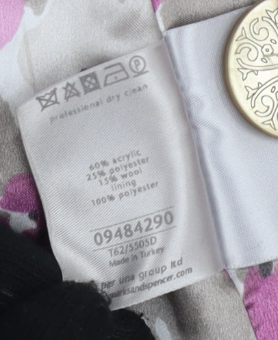 Womens UK Size 18 Marks and Spencer Beige Basic Jacket