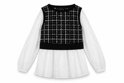 Womens UK Size 10 New Look Black Vest Jumper