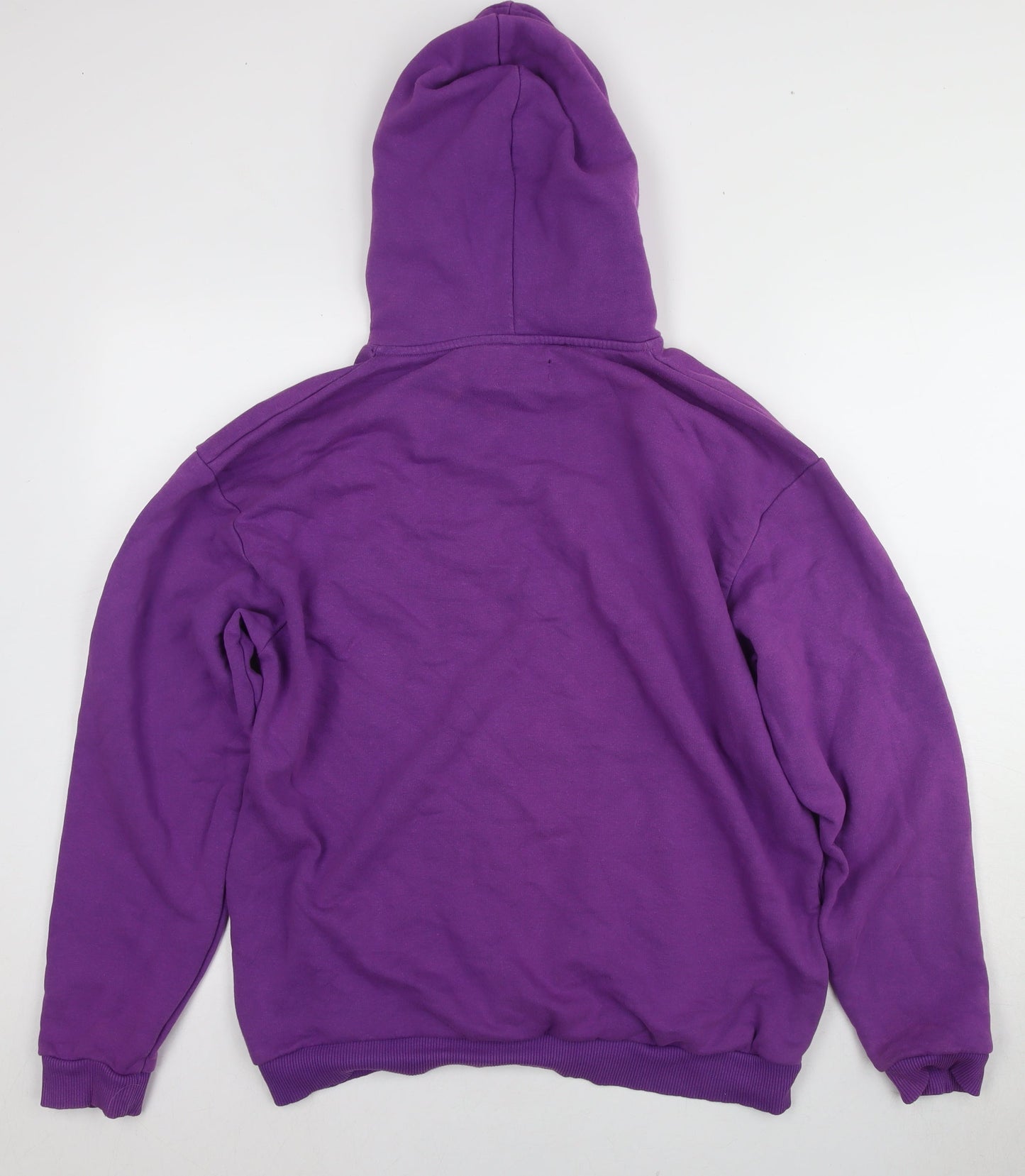 Mens UK Size M BoohooMAN Purple Pullover Hoodie