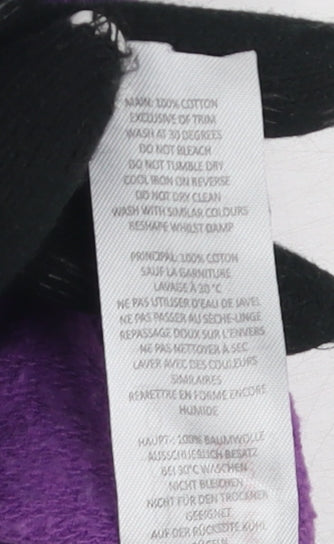 Mens UK Size M BoohooMAN Purple Pullover Hoodie