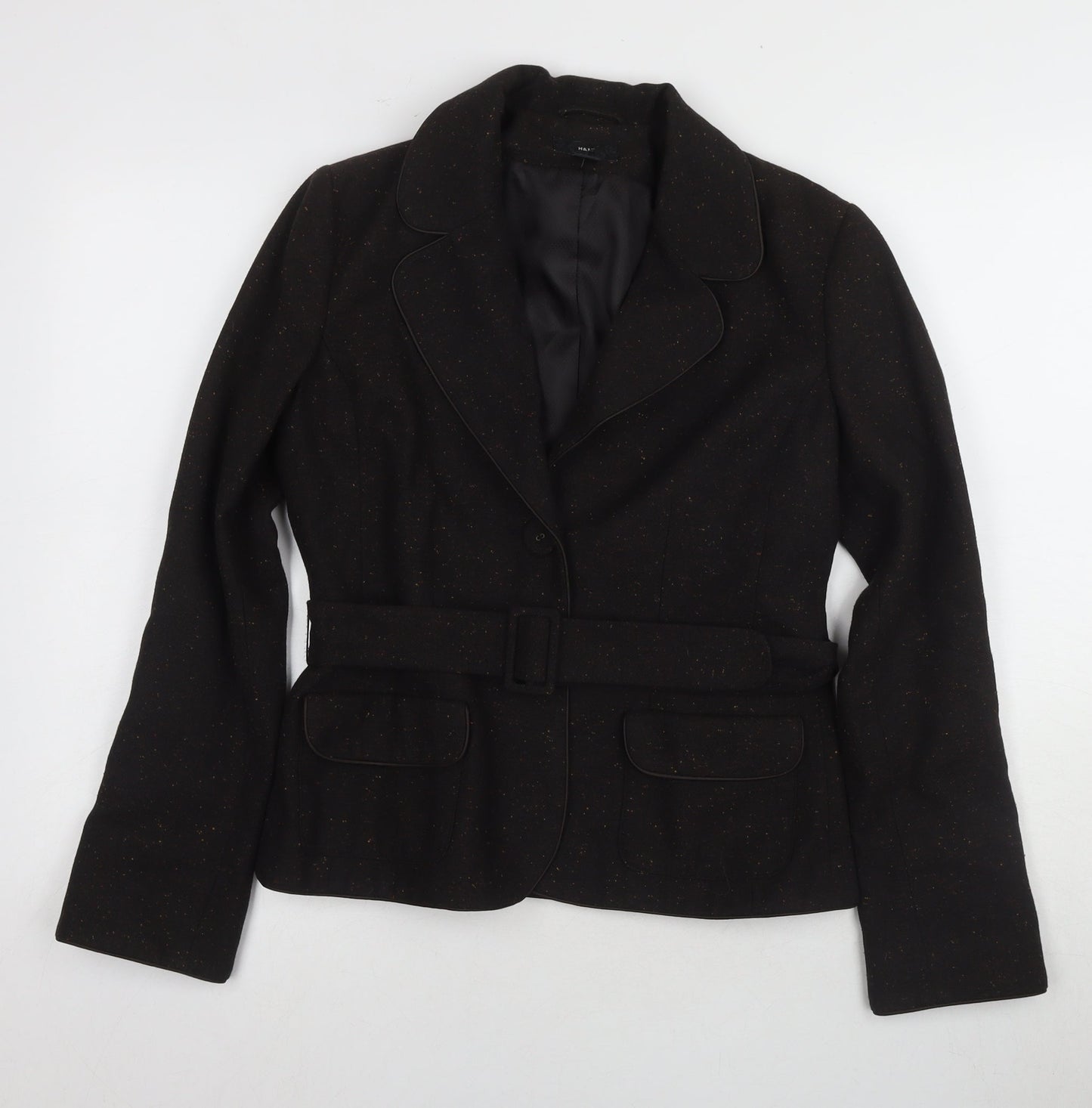 Womens UK Size 12 H&M Black Basic Jacket Jacket