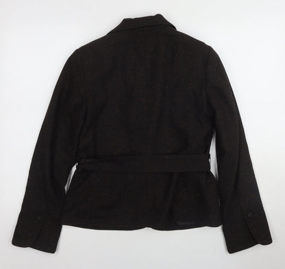 Womens UK Size 12 H&M Black Basic Jacket Jacket