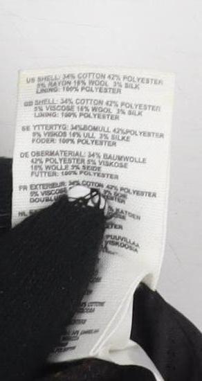 Womens UK Size 12 H&M Black Basic Jacket Jacket