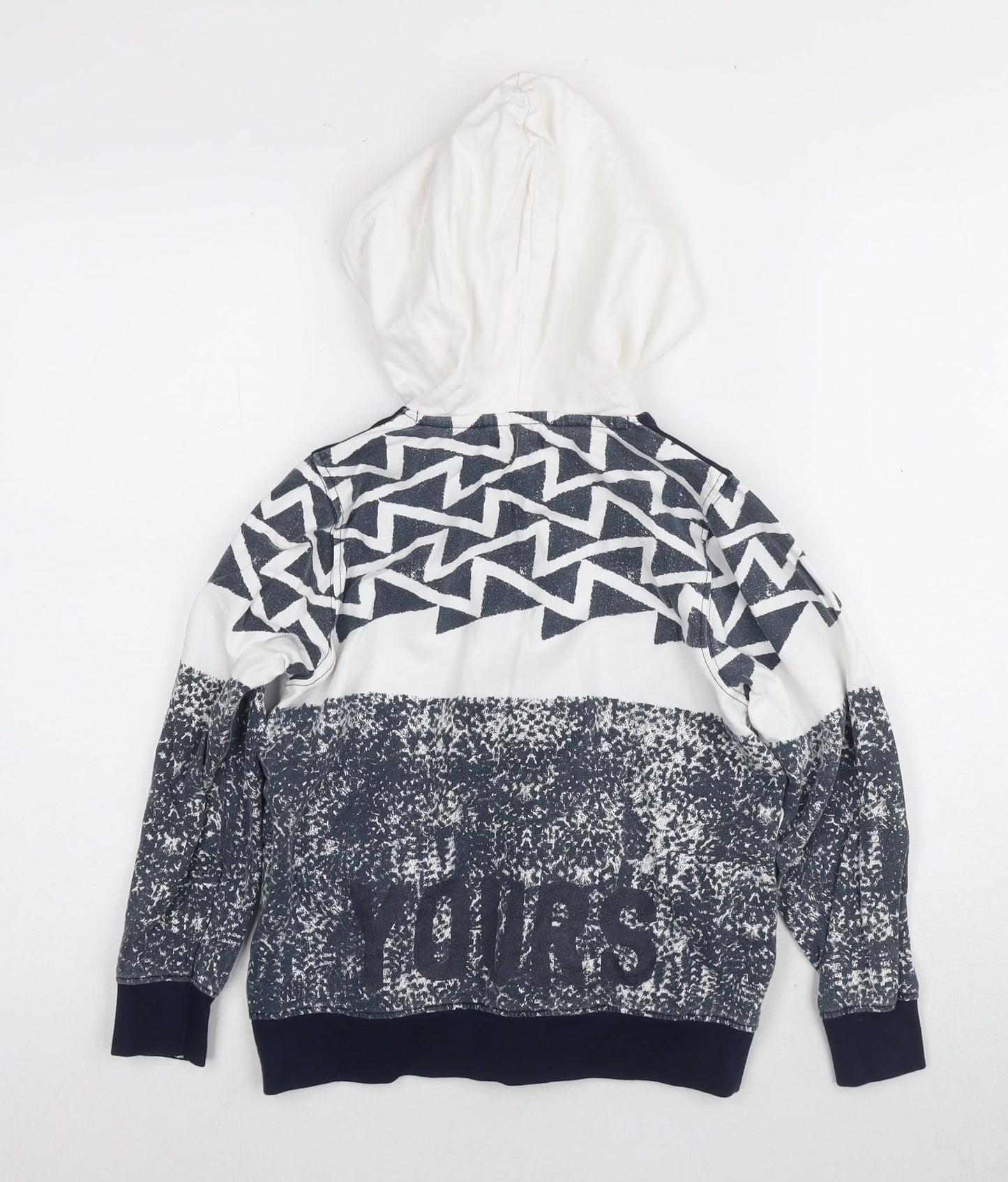 Energies Boys Multi Geometric Full Zip Hoodie 12 Years