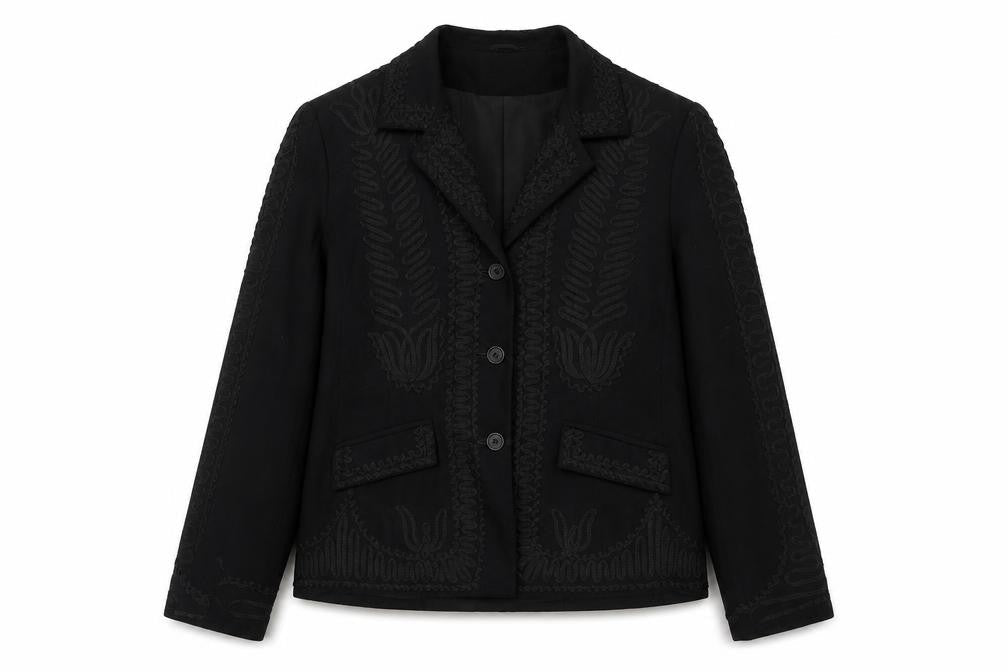 Womens UK Size 14 Wallis Black Basic Jacket
