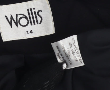 Womens UK Size 14 Wallis Black Basic Jacket