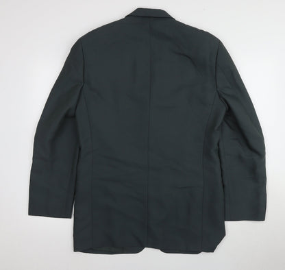 Mens UK Size 38 Marks and Spencer Regular Teal Suit Jacket