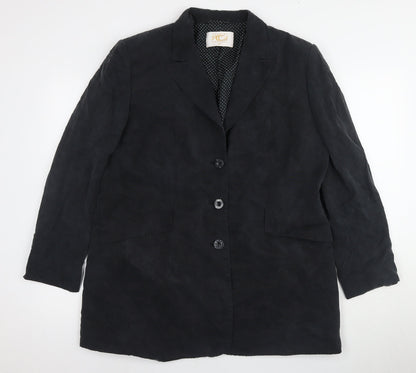 Country Casuals Women's Black Coat Size 18