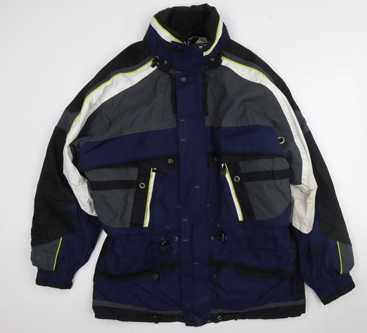 WYL XL Unisex Multicoloured Ski Jacket