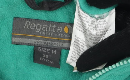 Womens UK Size 10 Regatta Green Basic Jacket