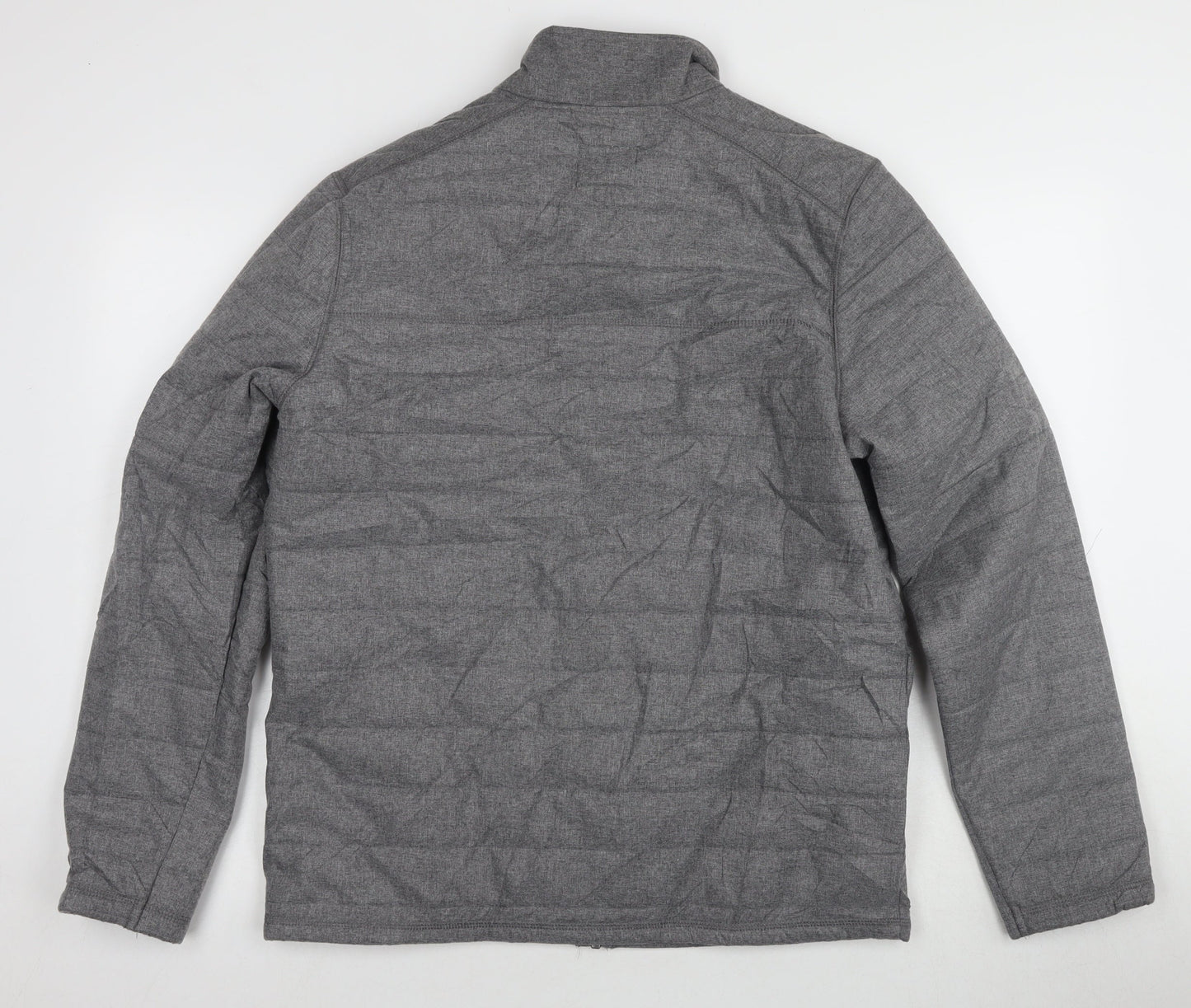 Mens UK Size M Debenhams Grey Puffer Jacket
