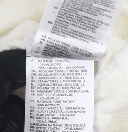 Adidas Women's White Pullover Sweatshirt Size S