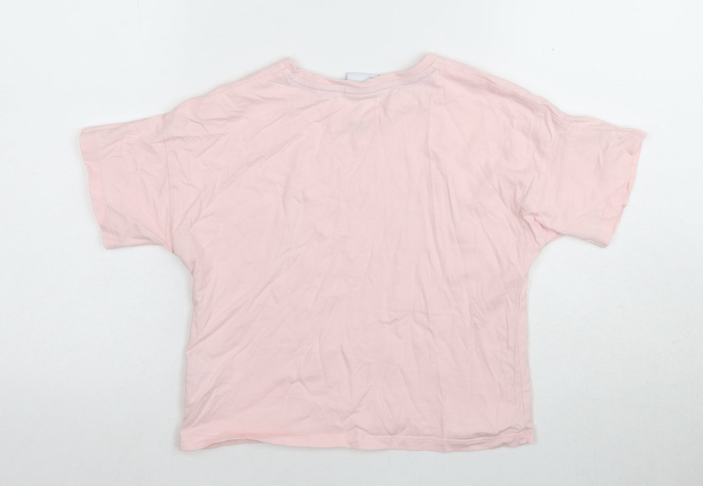 Friends Girls Pink Graphic T-Shirt, 9-10 Years, Logo Design
