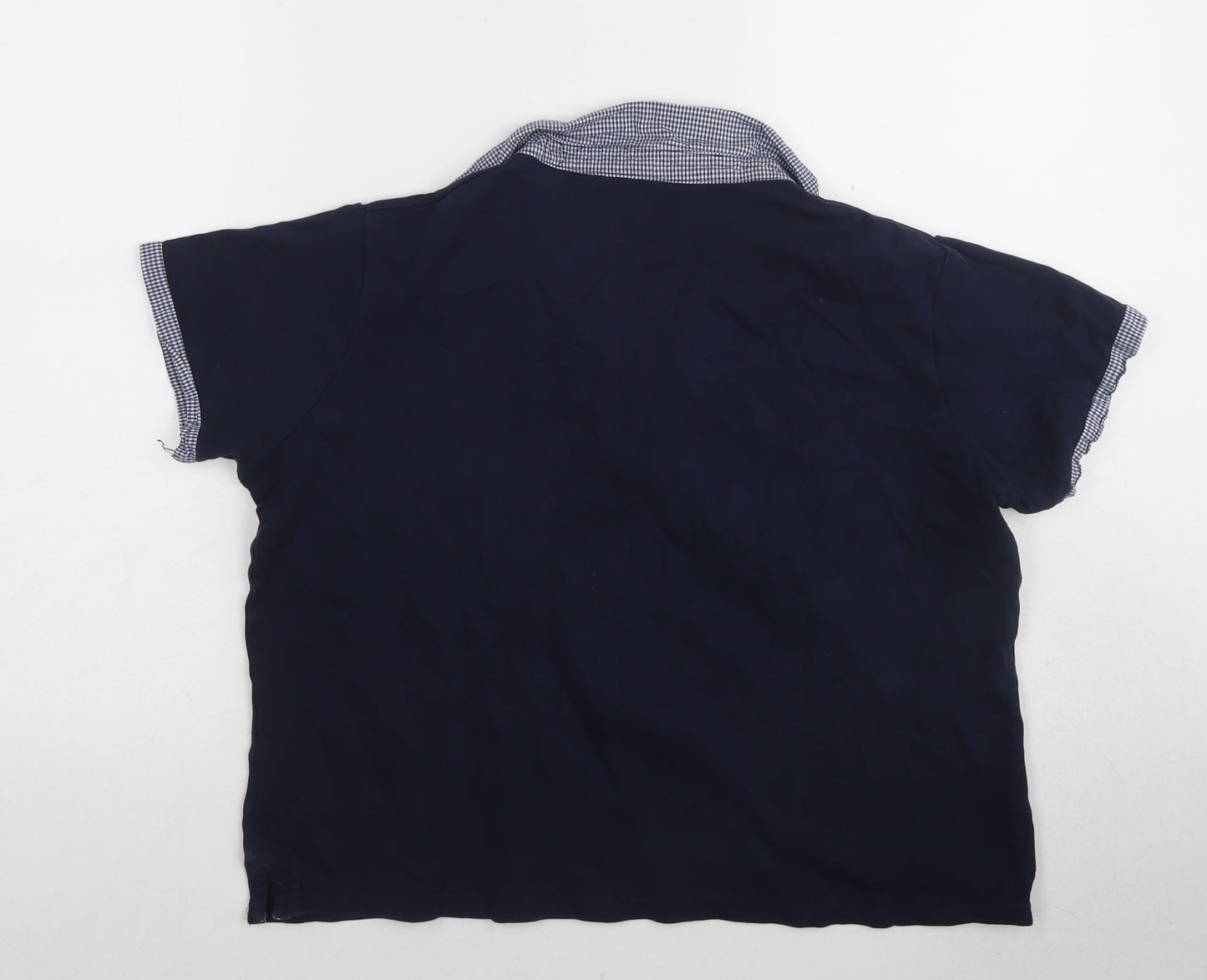 Unisex Adults UK Size L Lee Blue  Polo