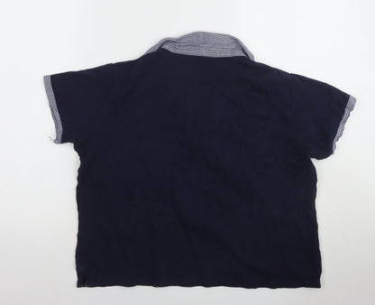 Unisex Adults UK Size L Lee Blue  Polo