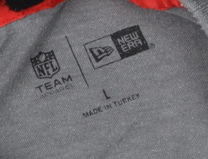 New Era Men's Grey NFL Short Sleeve Logo T-Shirt - Size L