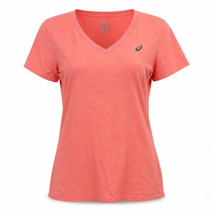 Womens UK Size L ASICS Orange Running & Jogging T-Shirt