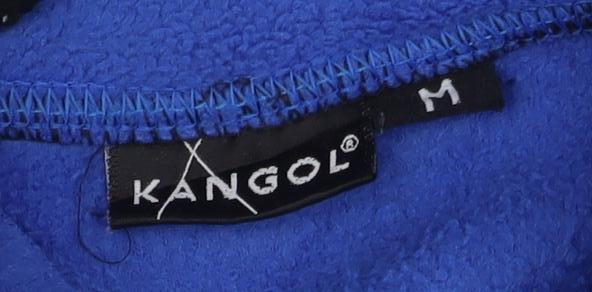 Mens UK Size M Kangol Blue Pullover Sweatshirt