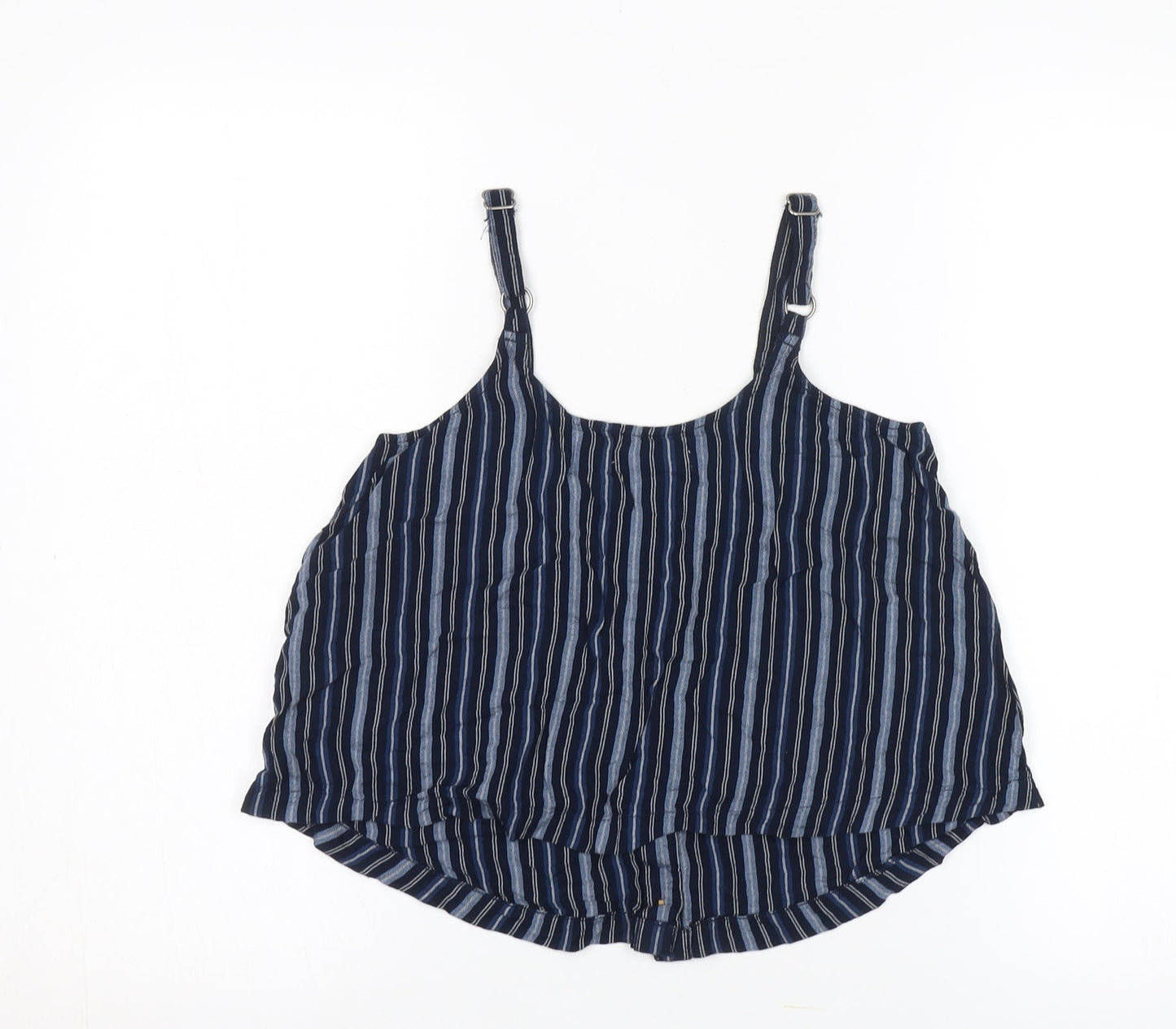 Womens UK Size XS Hollister Blue Camisole Tank