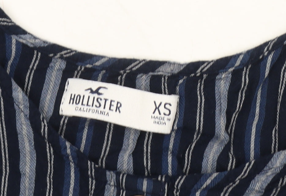 Womens UK Size XS Hollister Blue Camisole Tank