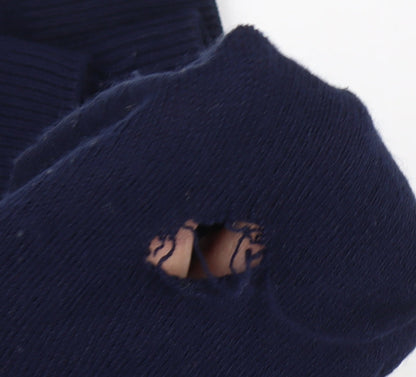 SoulCal & Co Men's Blue Christmas Jumper, XL Pullover