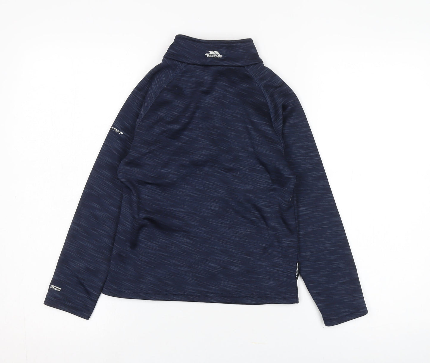 Trespass Boys Blue 1/4 Zip Sweatshirt, Lightweight, 7-8 Years