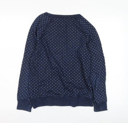Womens UK Size 8 Jack Wills Blue Pullover Sweatshirt
