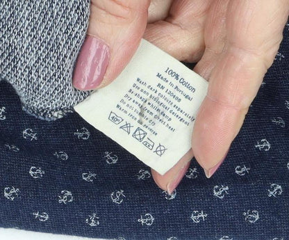 Womens UK Size 8 Jack Wills Blue Pullover Sweatshirt