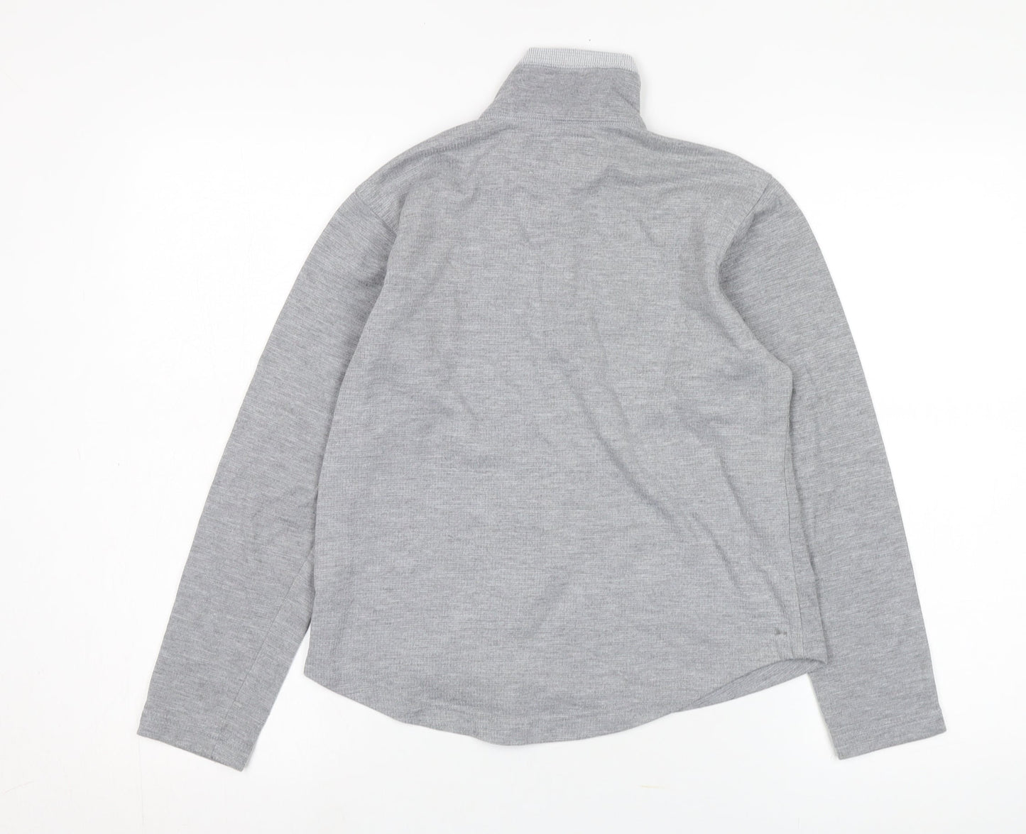 Berghaus Boys Grey 1/4 Zip Fleece Sweatshirt - 10 Years