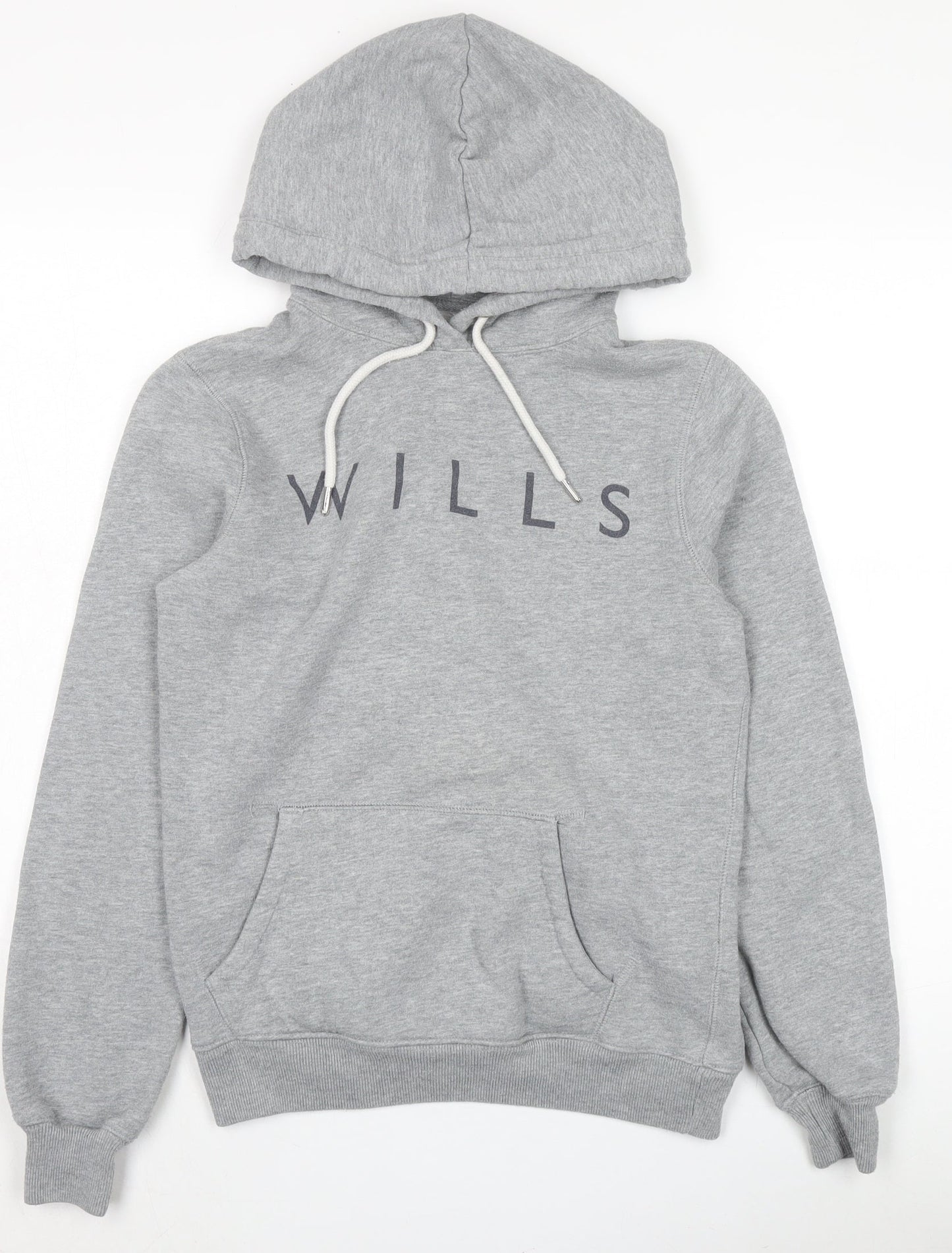 Womens UK Size 8 Jack Wills Grey Pullover Hoodie