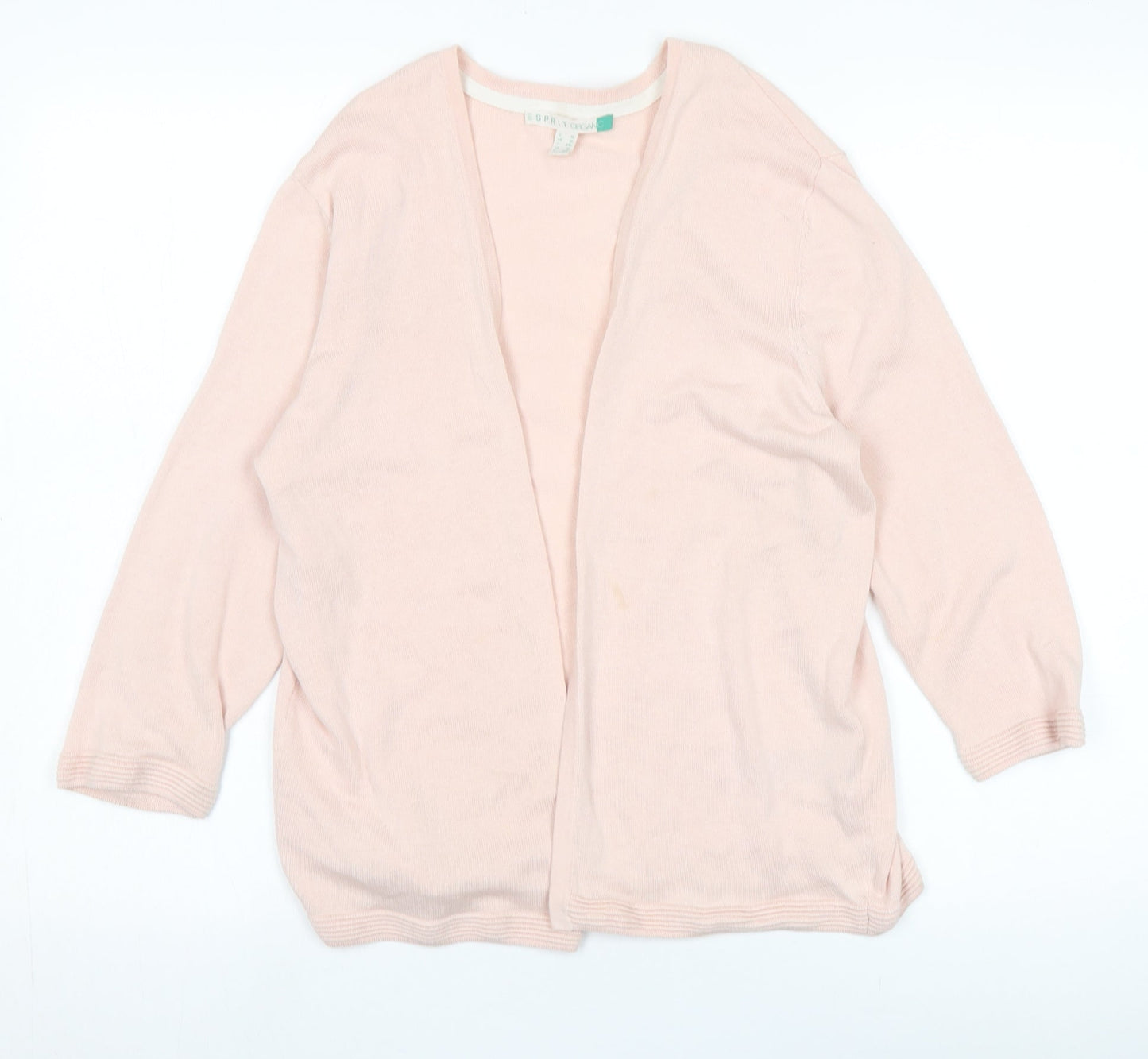 Womens UK Size M Esprit Pink Cardigan Jumper