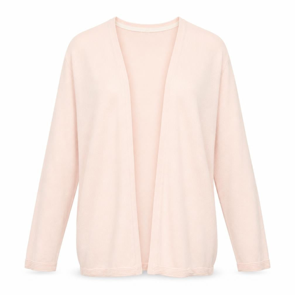ESPRIT Women's Pink Cardigan, Size M, Cotton