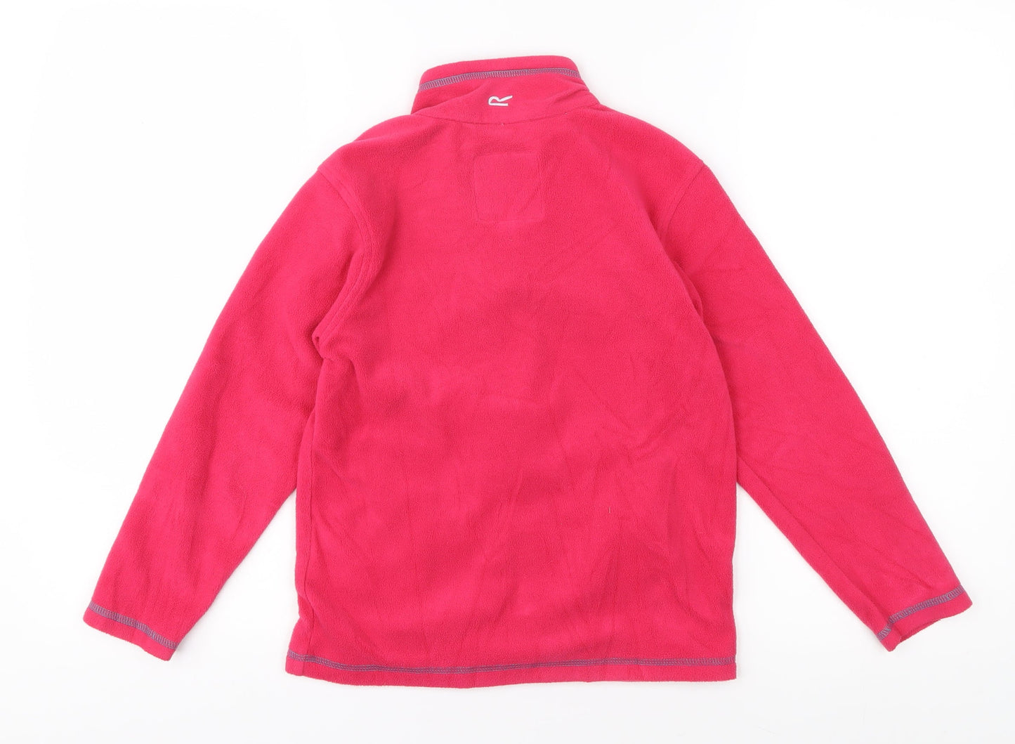 Regatta Girls Pink Fleece Jacket 7-8 Years Activewear